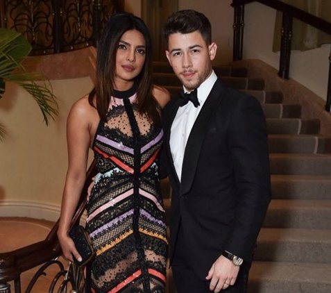 Nick Jonas y Priyanka Chopra