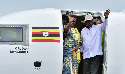 Yoweri Museveni, presidente de Uganda. Foto: AFP.