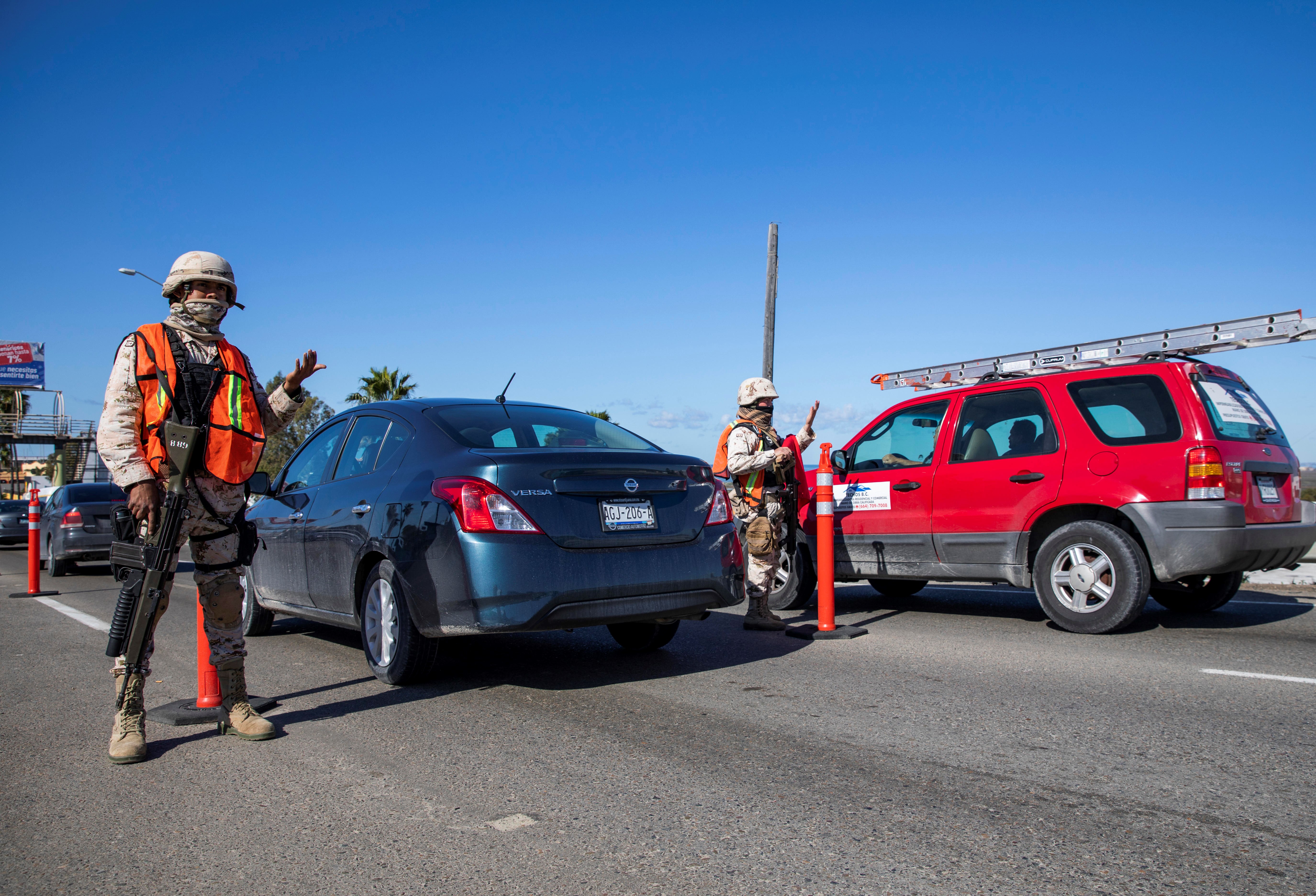 Fuerzas de seguridad de México. Foto: EFE.