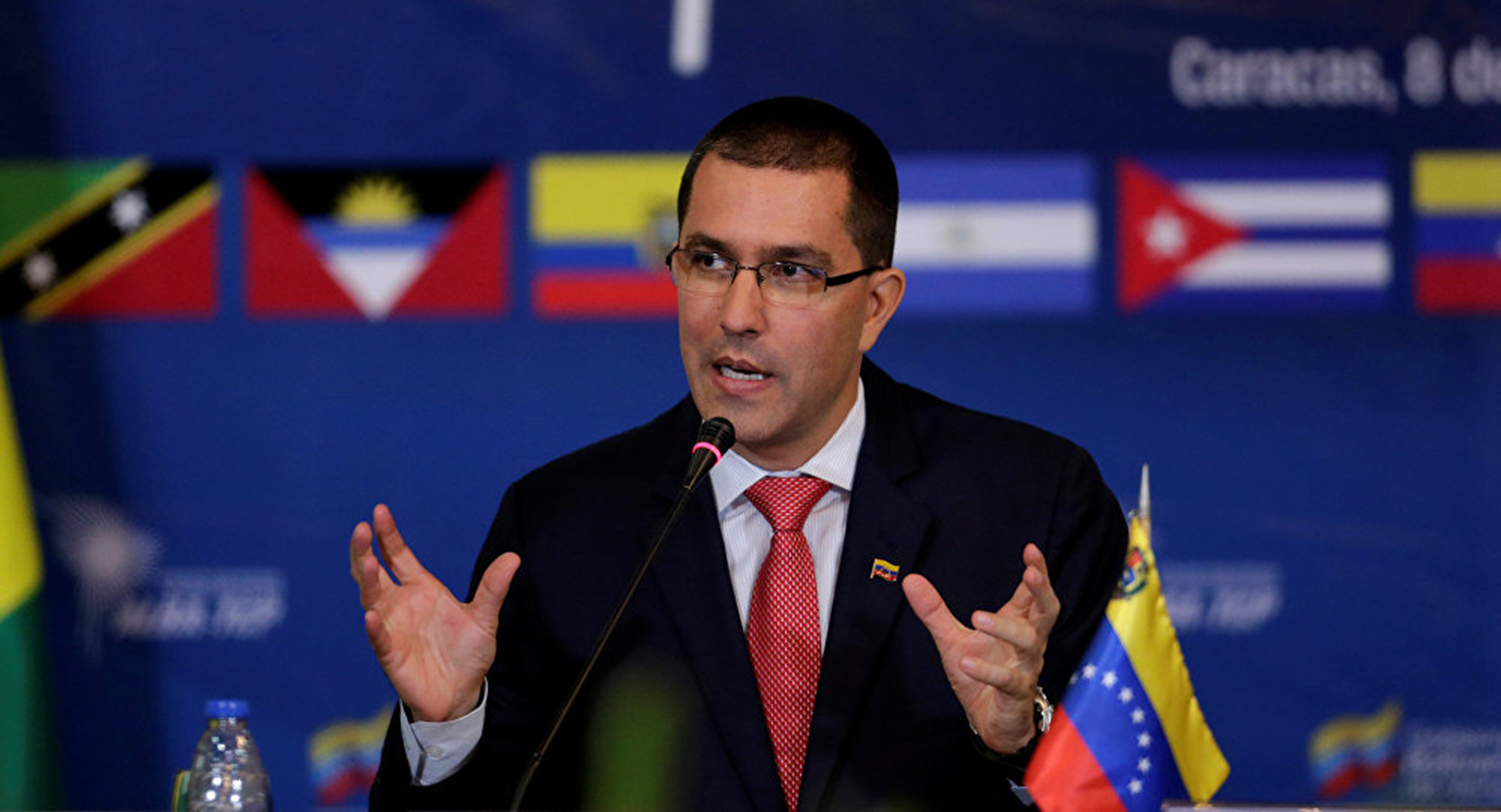 EEUU impone sanciones contra el canciller de Venezuela Jorge Arreaza