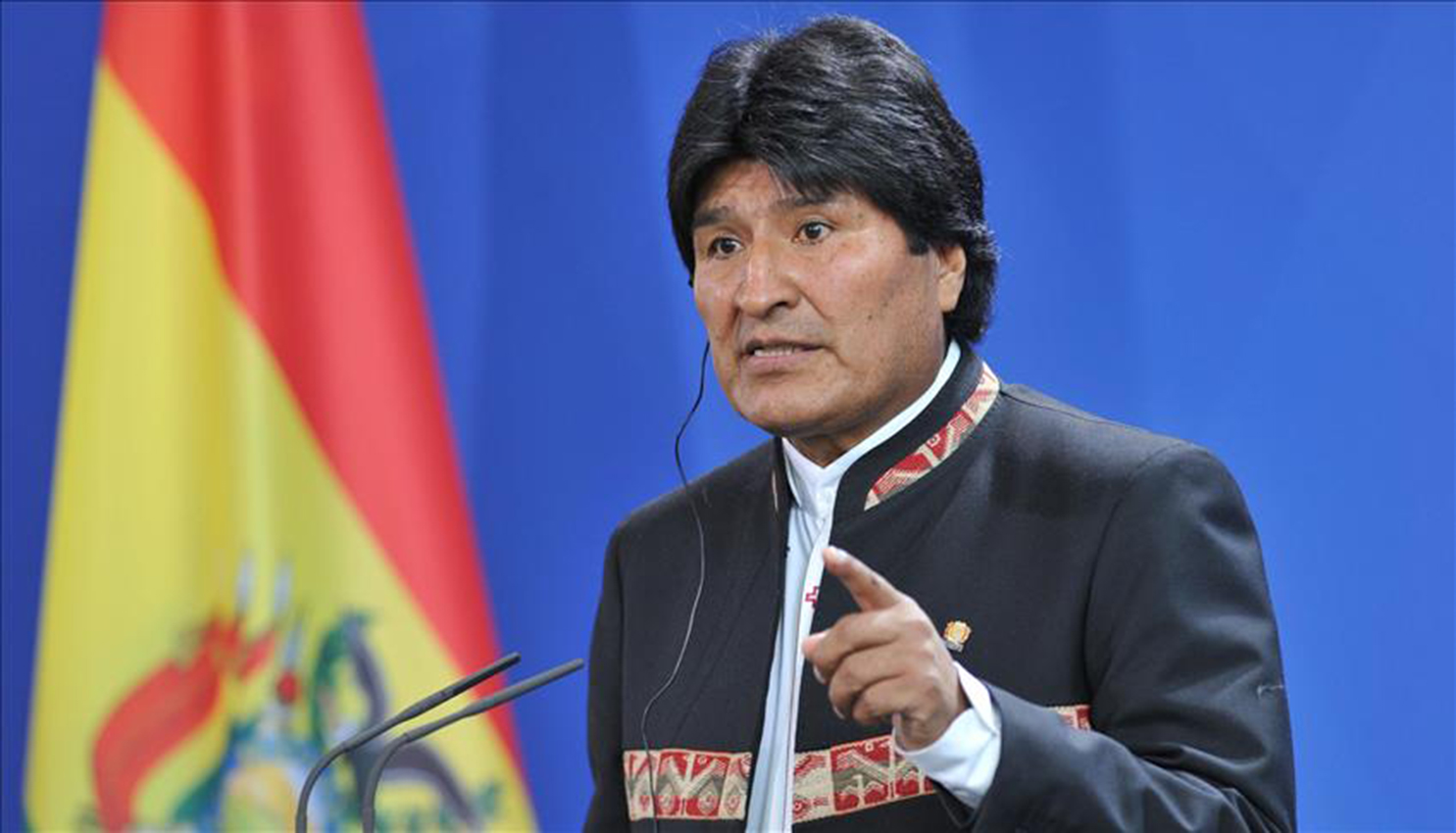 El presidente de Bolivia, Evo Morales