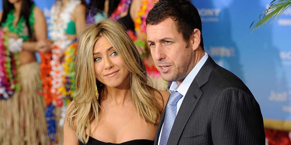 Jennifer Aniston y Adam Sandler