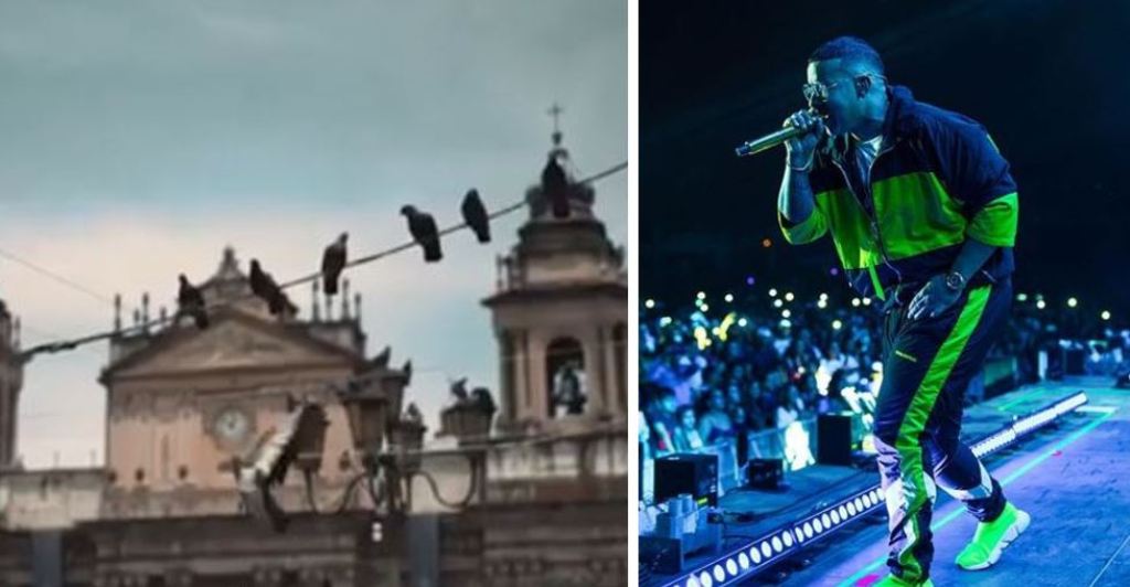 Daddy Yankee centro histórico Guatemala