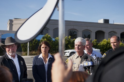 Ataque en Sinagoga de San Diego. Foto: AFP.