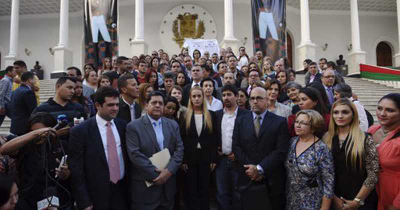 Diputados opositores vuelven al Parlamento venezolano. Foto con fines ilustrativos.