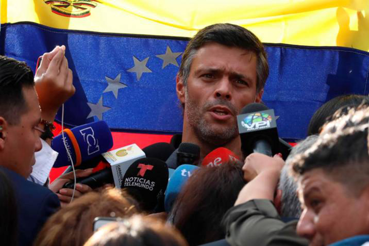 Leopoldo López advierte que habrá nuevos alzamientos militares contra Maduro