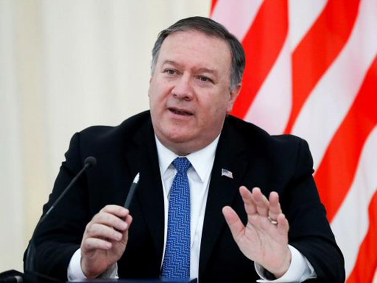 El secretario de Estado estadounidense, Mike Pompeo