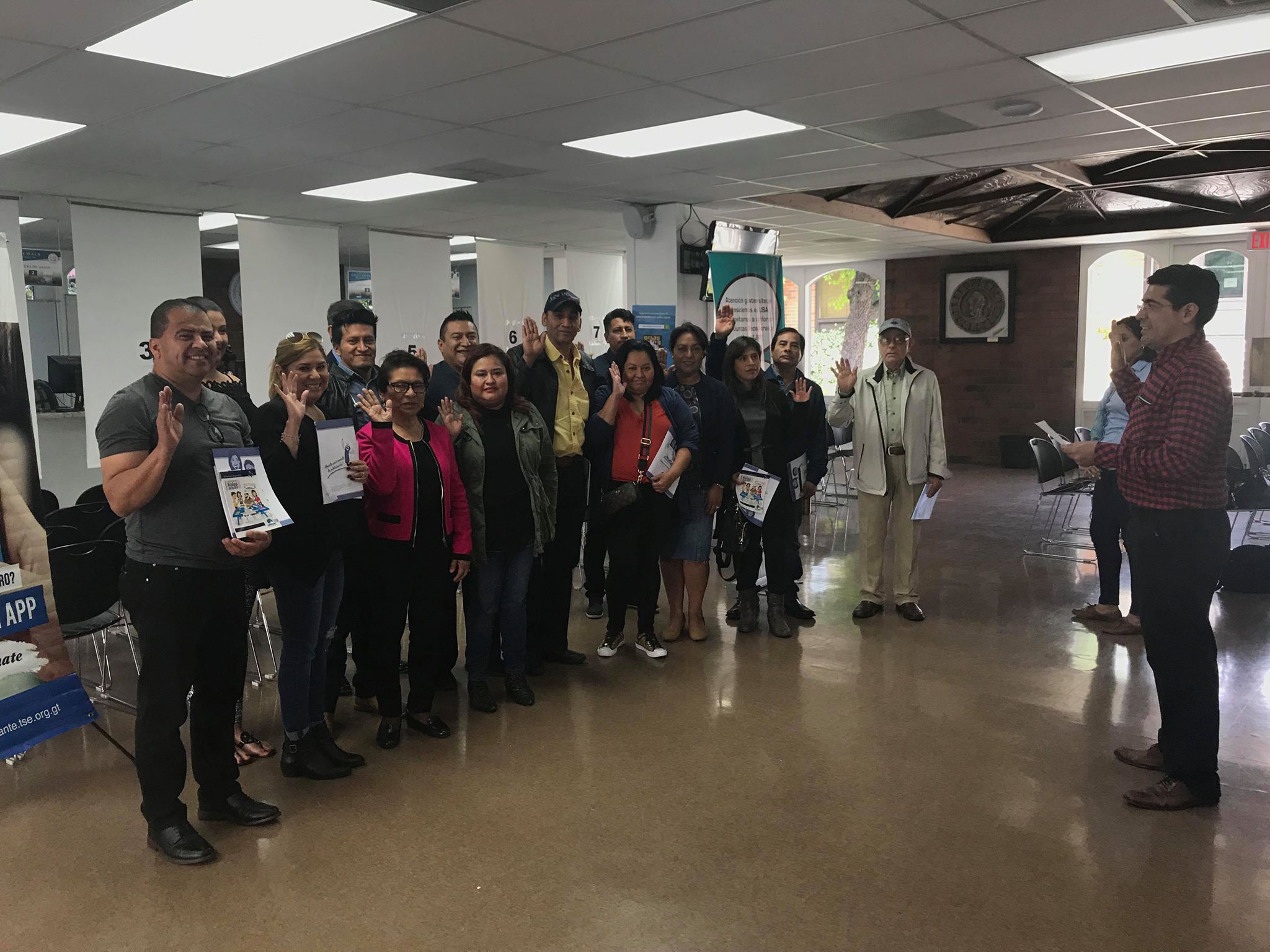 Junta Receptora de Votos en Los Ángeles, California.