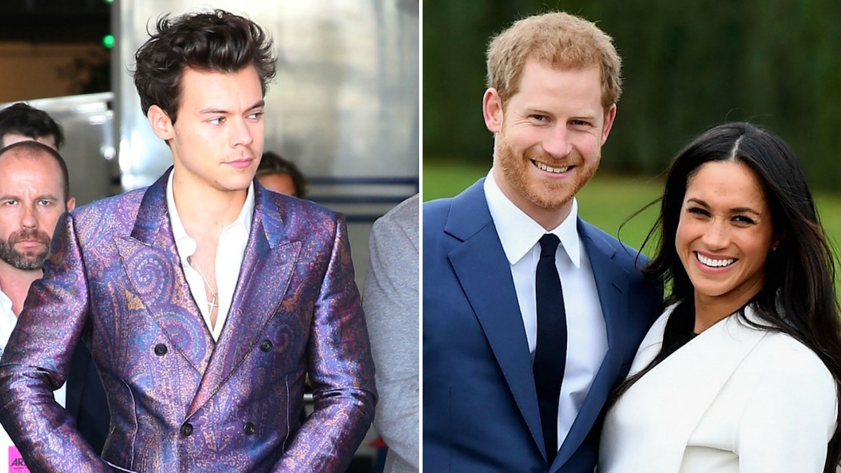 meghan markle harry styles