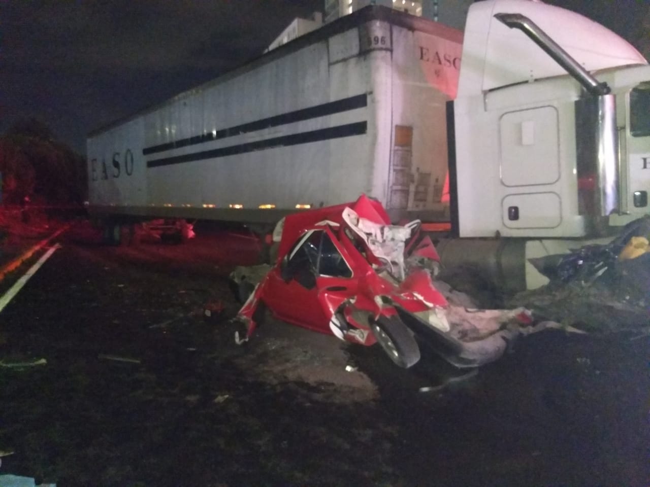 Accidente en carretera de México. Foto con fines ilustrativos