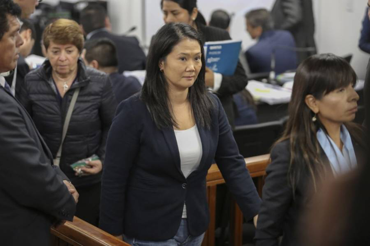 Tribunal peruano rechaza recurso para liberar a Keiko Fujimori