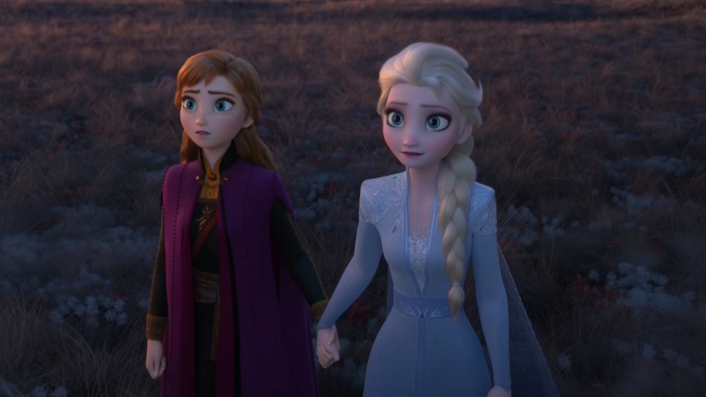 Elsa y Ana de Frozen