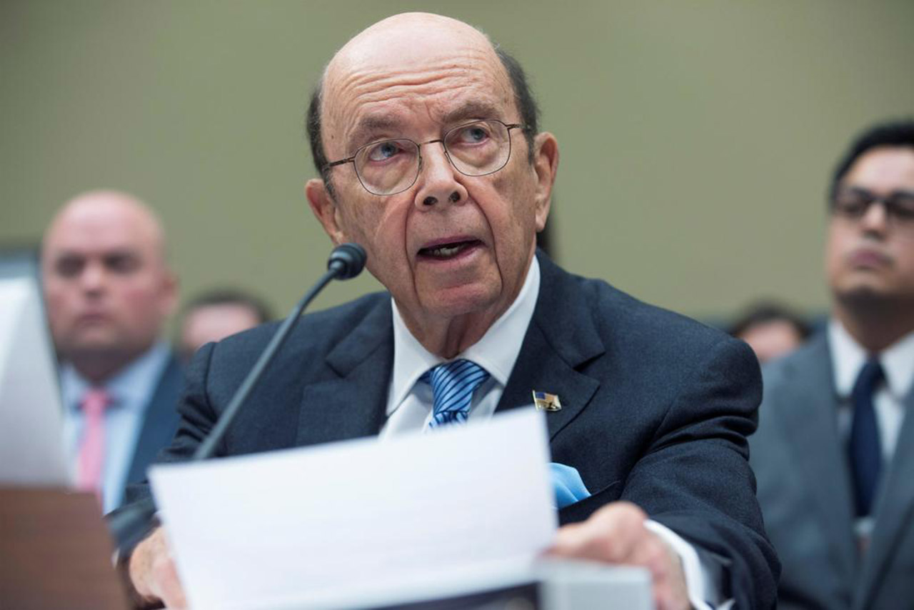 El secretario de Comercio de Estados Unidos, Wilbur Ross