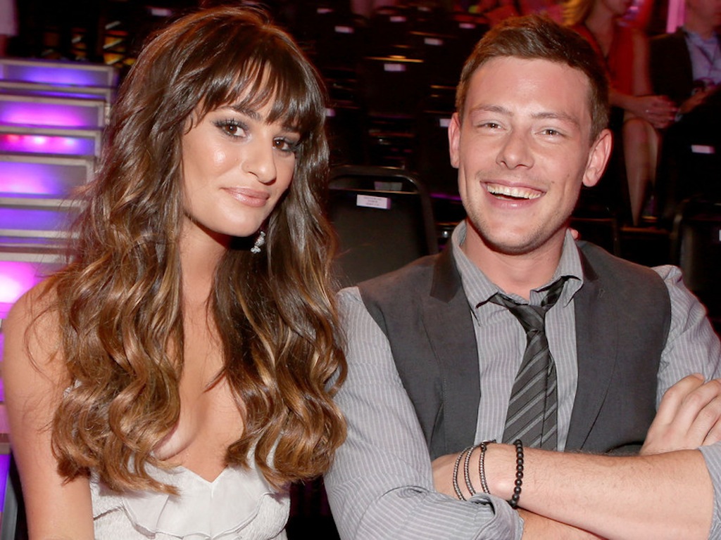 Cory Monteith y Lea Michele