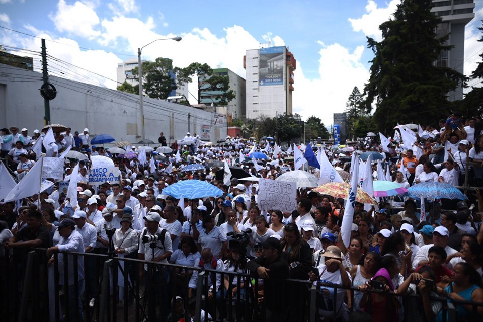 Cierre de calles por actividad de campaña electoral