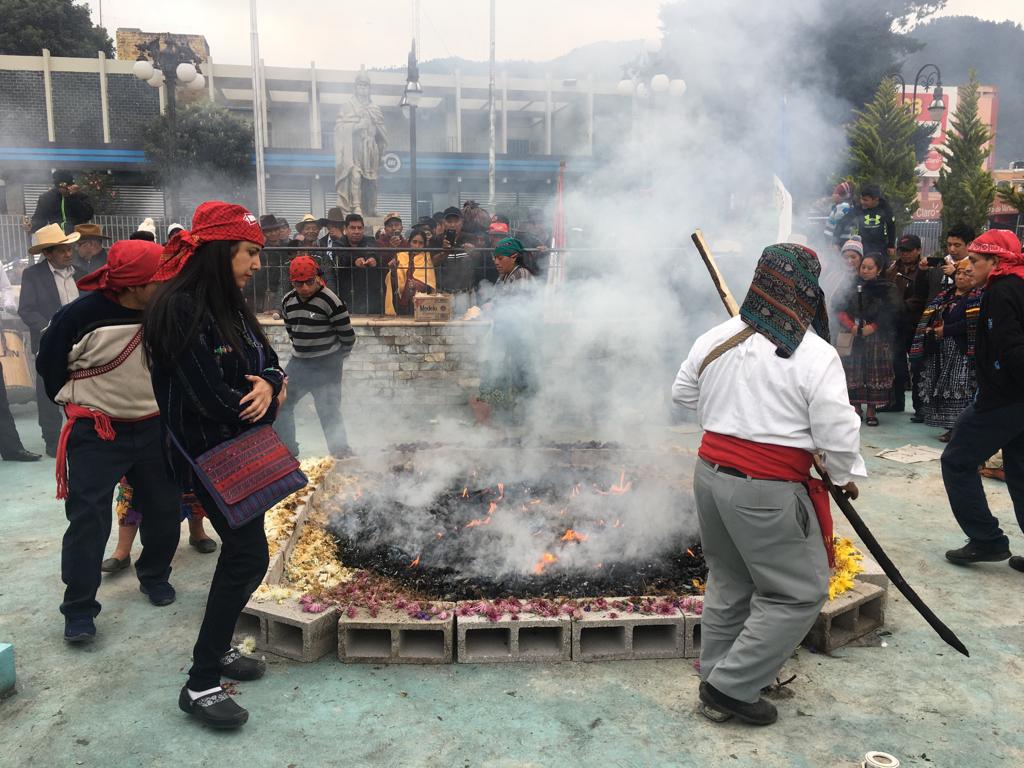 Totonicapán conmemora el Día Internacional de los Pueblos Indígenas