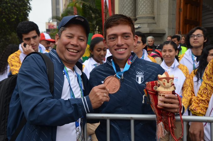 José Alejandro Barrondo en Lima 2019