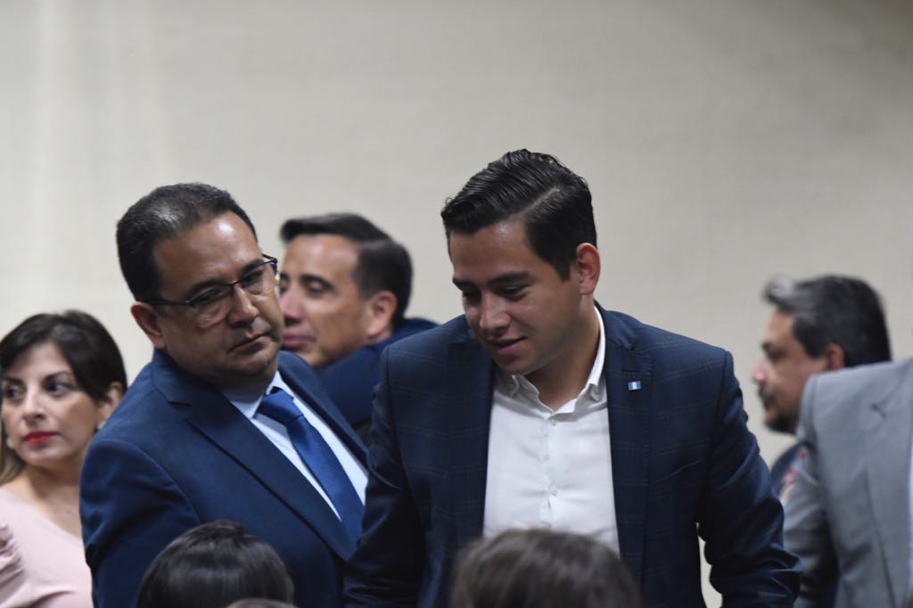 José Manuel Morales y Samuel Morales durante lectura de sentencia