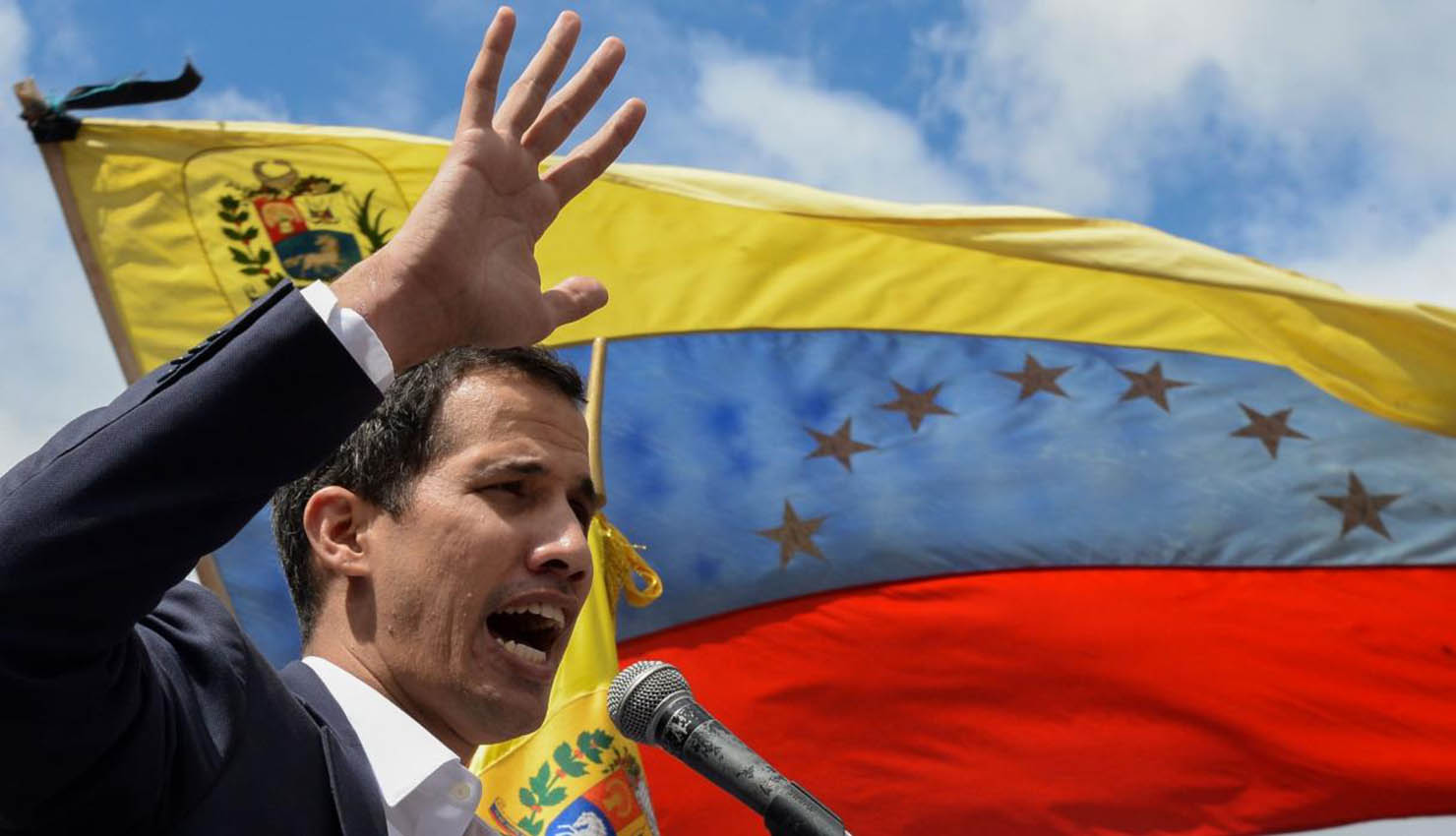 El líder opositor venezolano Juan Guaidó