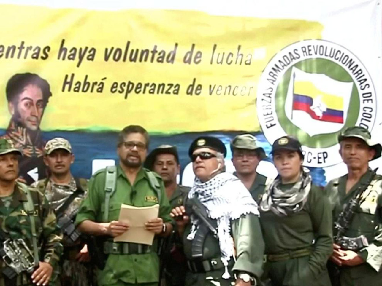 Mueren nueve disidentes de las FARC en una operación militar en Colombia