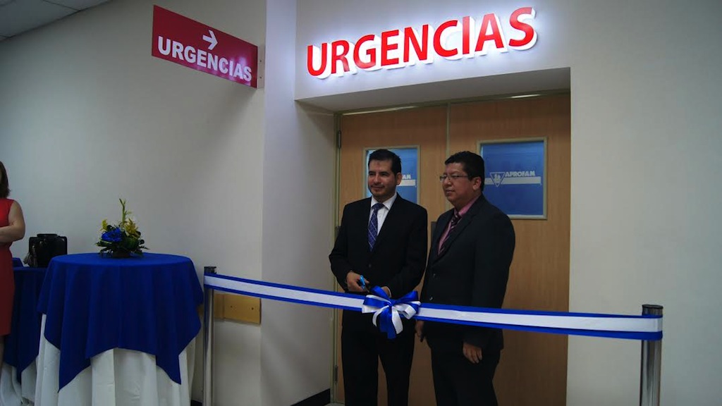 Inauguración sala de emergencias Aprofam