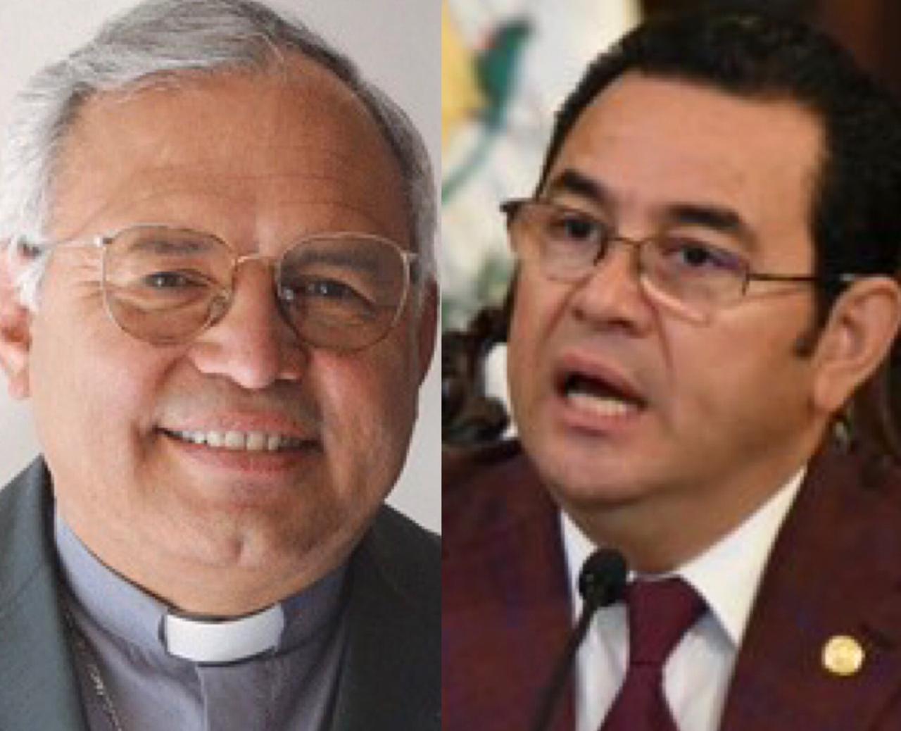 Álvaro Ramazzini da calificación a Jimmy Morales