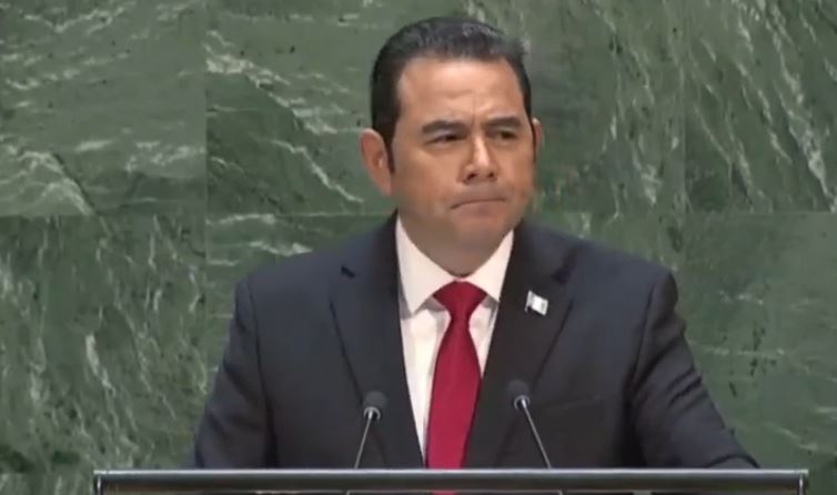 Jimmy Morales arremete contra la ONU y CICIG