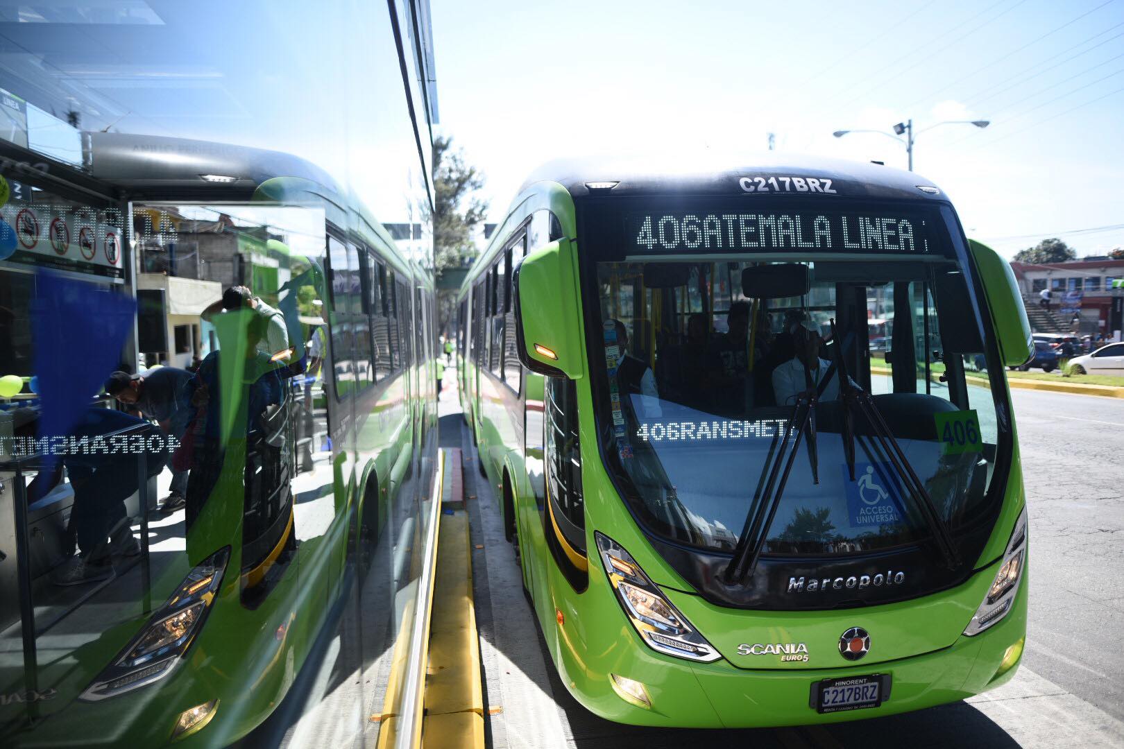 La Línea 7 del Transmetro transportará a 60 mil personas diarias