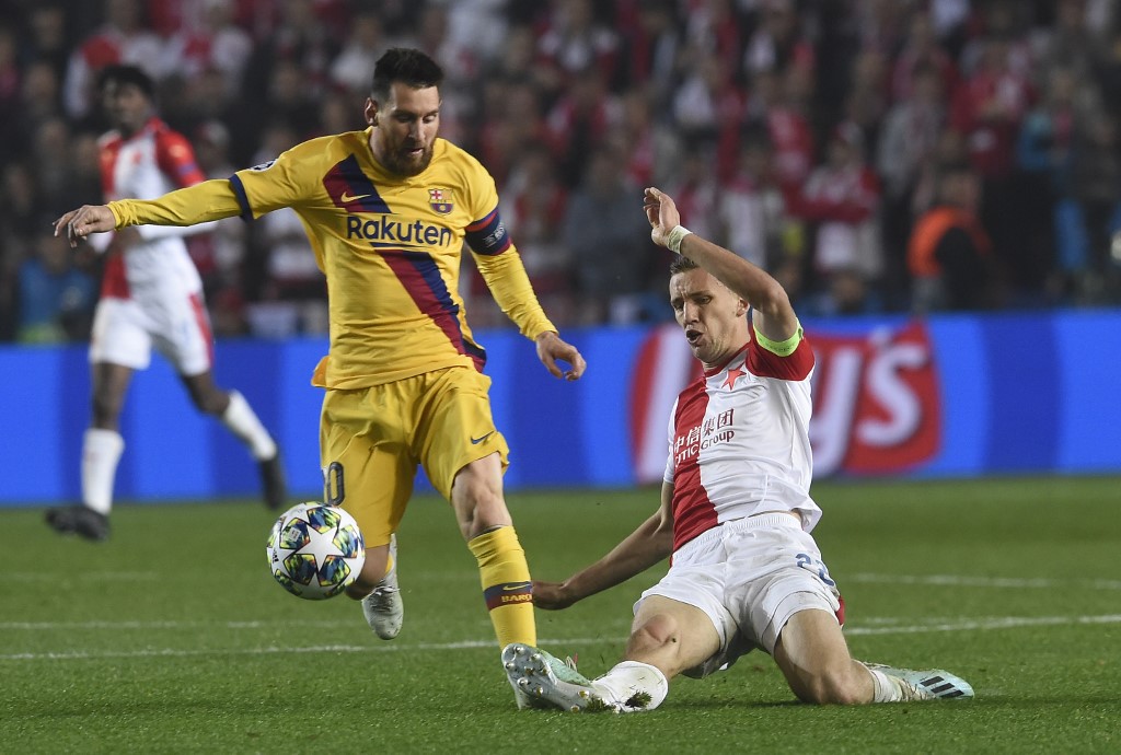 Slavia Praga vs FC Barcelona