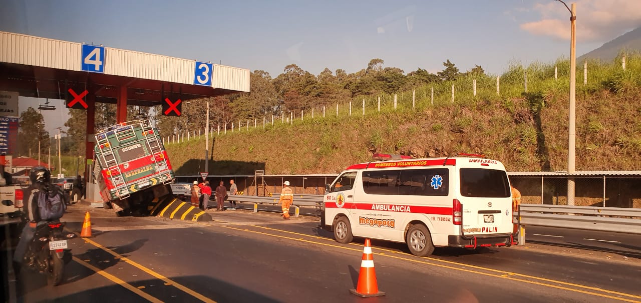 Accidente autopista Siva palin escuintla