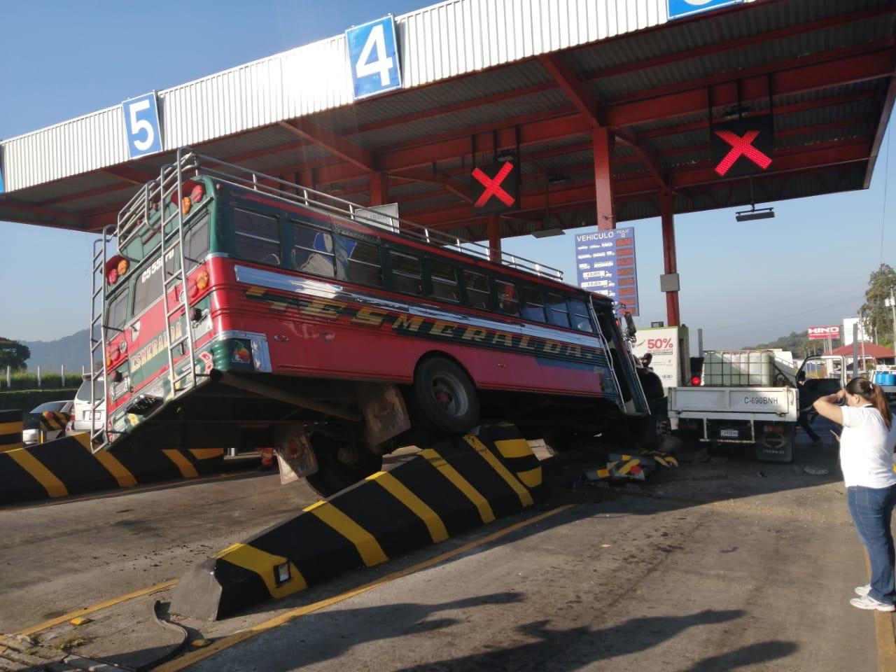 Accidente autopista Siva Palin Escuintla