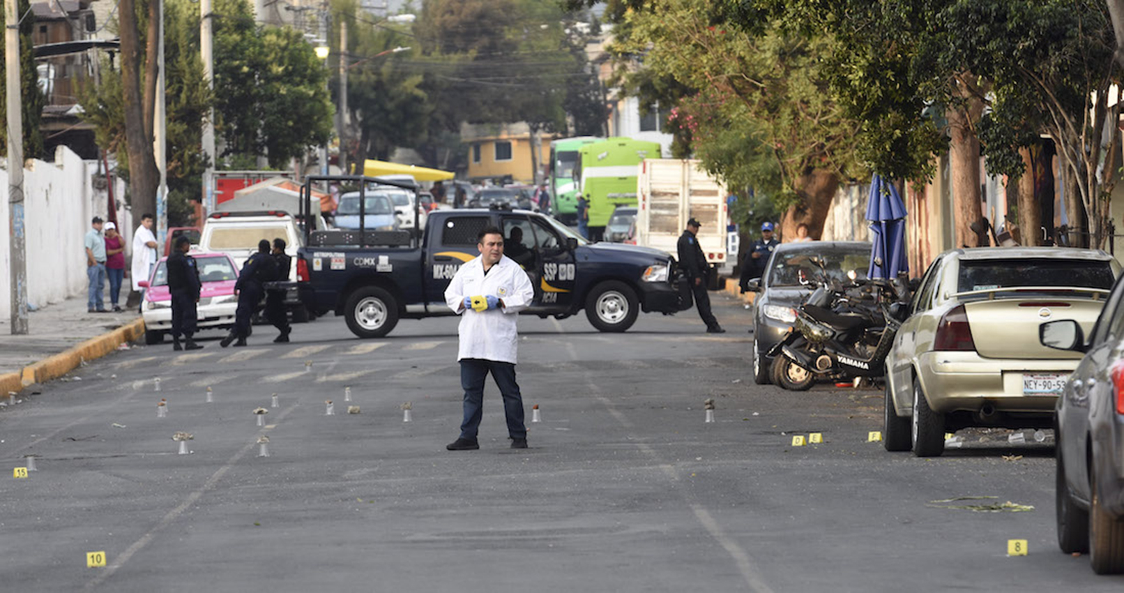 Atacan a un cortejo fúnebre en turística ciudad de México