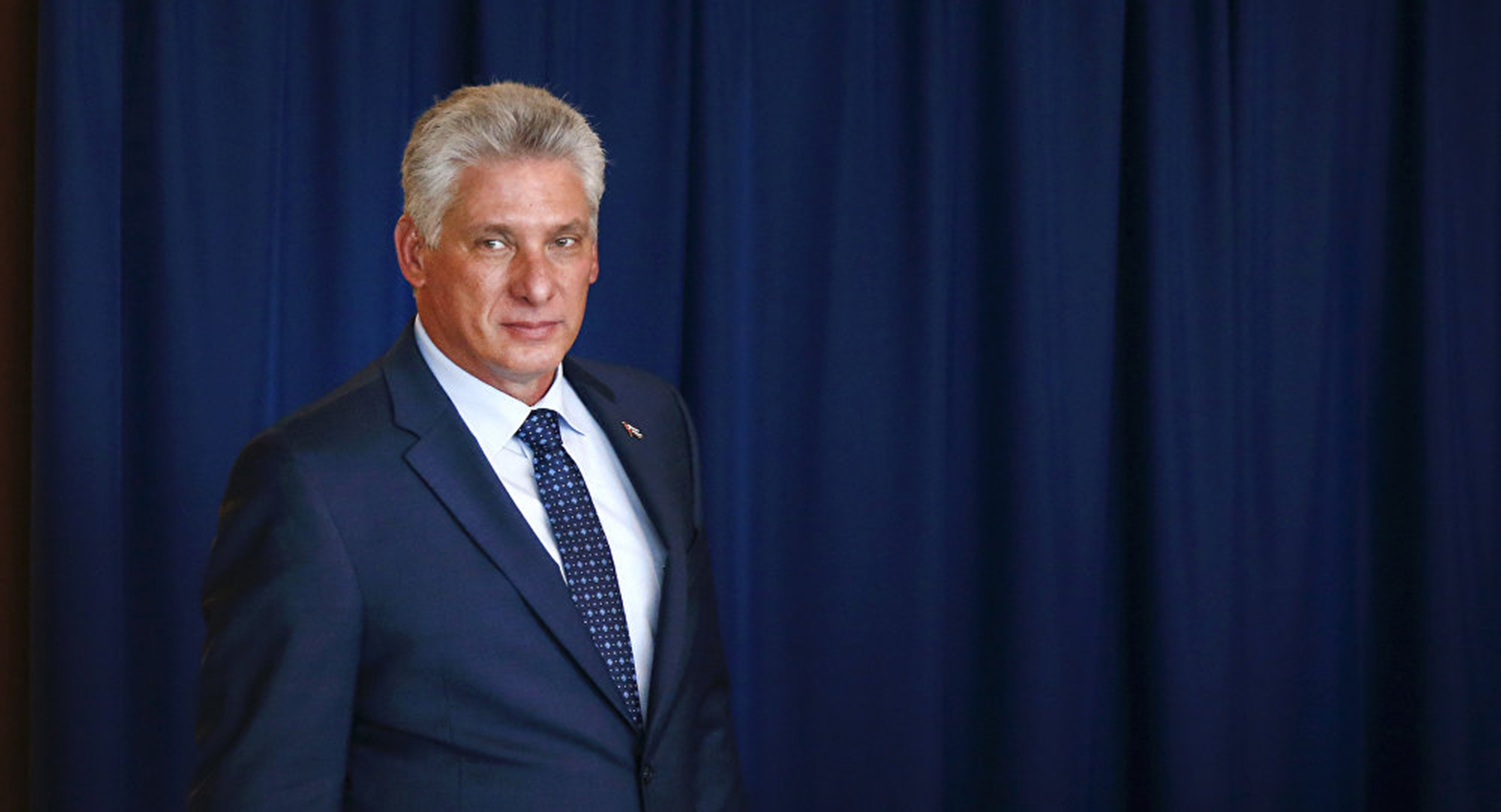 El actual mandatario de Cuba Miguel Díaz-Canel.