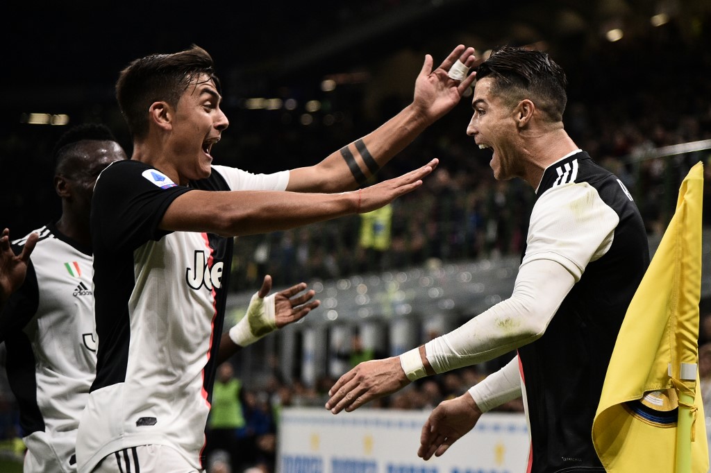 Paulo Dybala y Cristiano Ronaldo