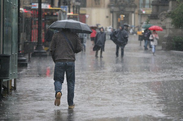 Lluvias se incrementarán por sistema de baja presión