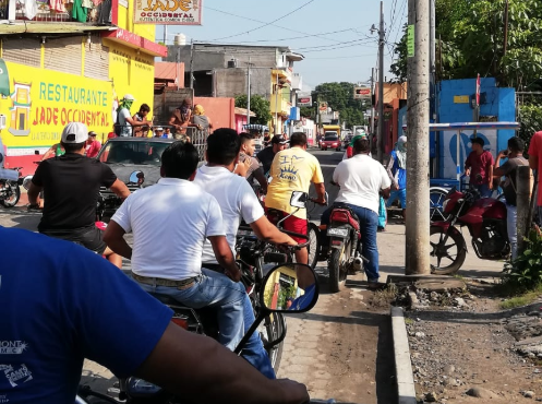 Reportan disturbios en Tecún Umán, San Marcos