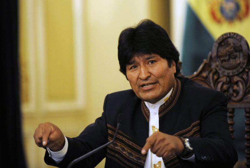 Evo Morales renuncia como presidente de Bolivia