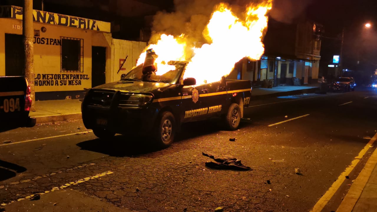 Balacera en la zona 7 de la Capital deja cuatro policías heridos