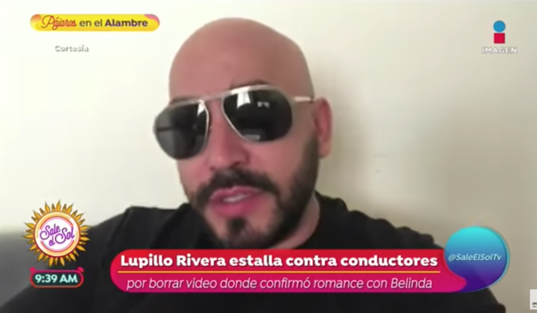 Lupillo Rivera fue chantajeado para hablar sobre romance con Belinda