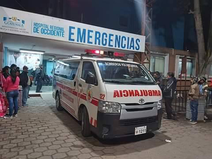 Atropellados en Momostenango