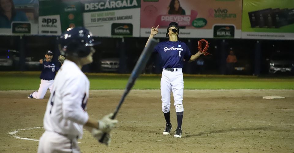 Foto Softbol Guatemala | Juan Diego Morales fue el pitcher ganador.