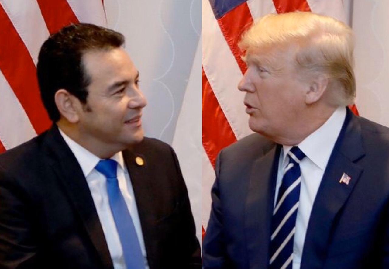 Jimmy Morales viajará a la Casa Blanca para encuentro con Trump