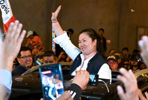 Fuerza Popular, partido político liderado por Keiko Fujimori, fue incorporado en las investigaciones por recibir dinero de la brasileña Odebrecht.