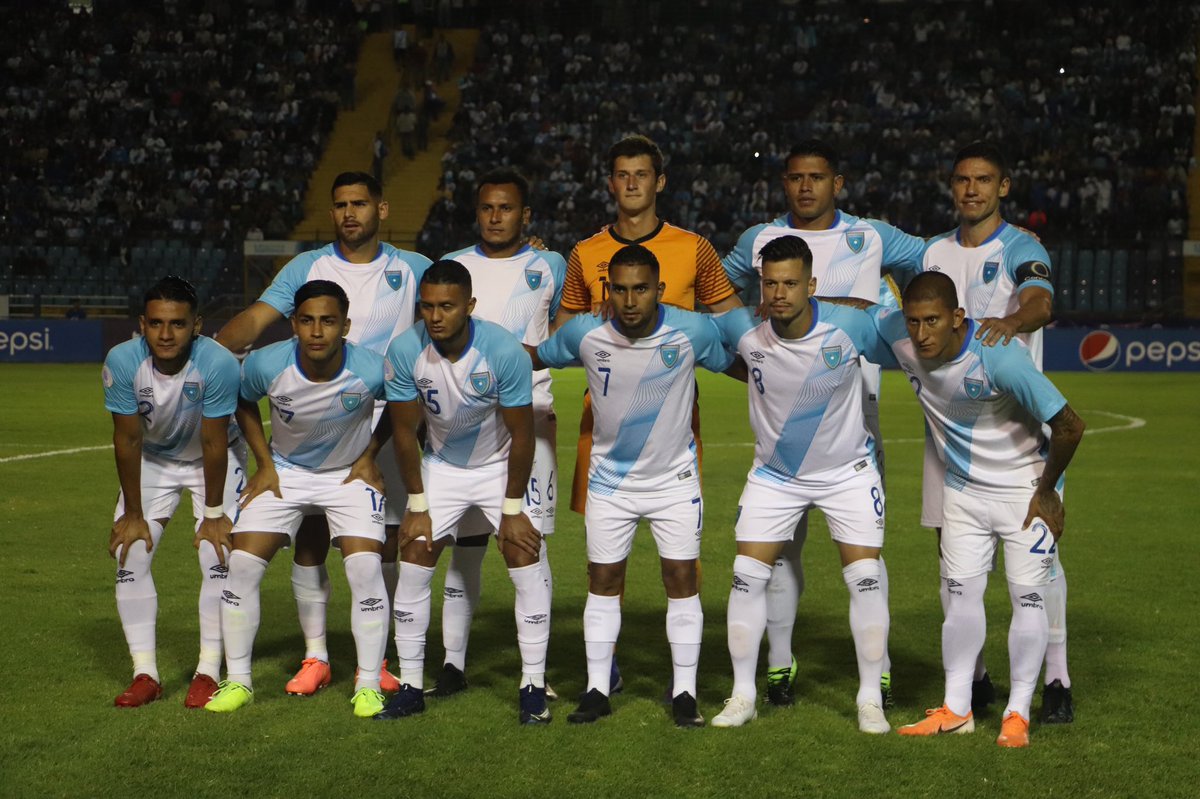 Calendario selección nacional de Guatemala 2020