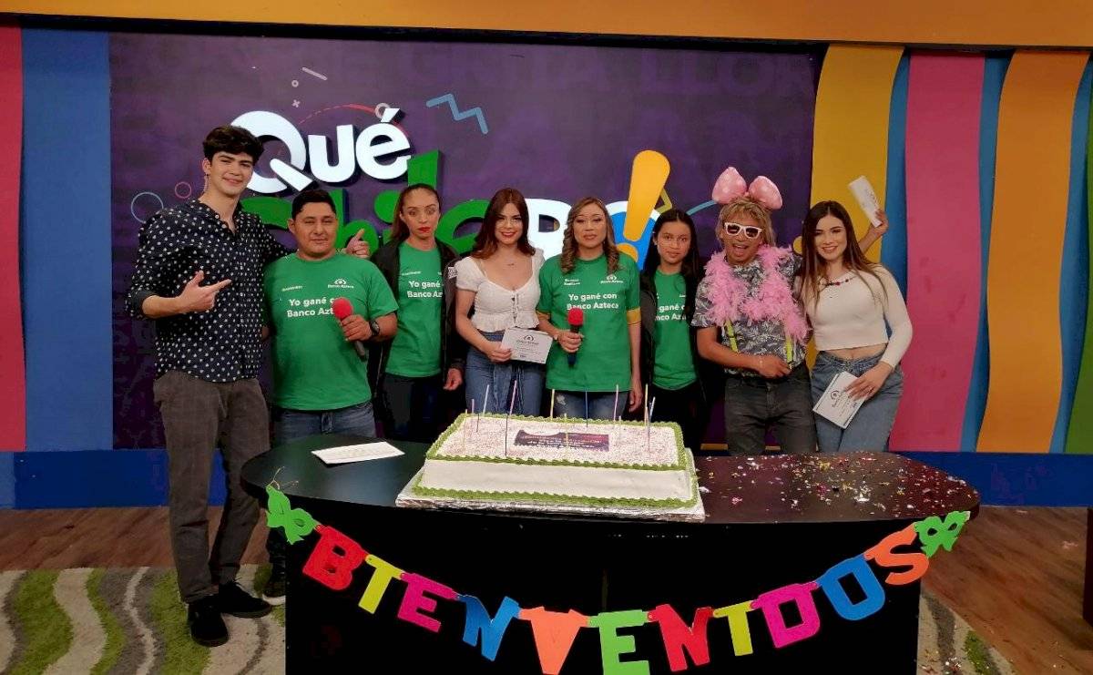 Dos afortunados guatemaltecos conocieron la magia de la Televisión