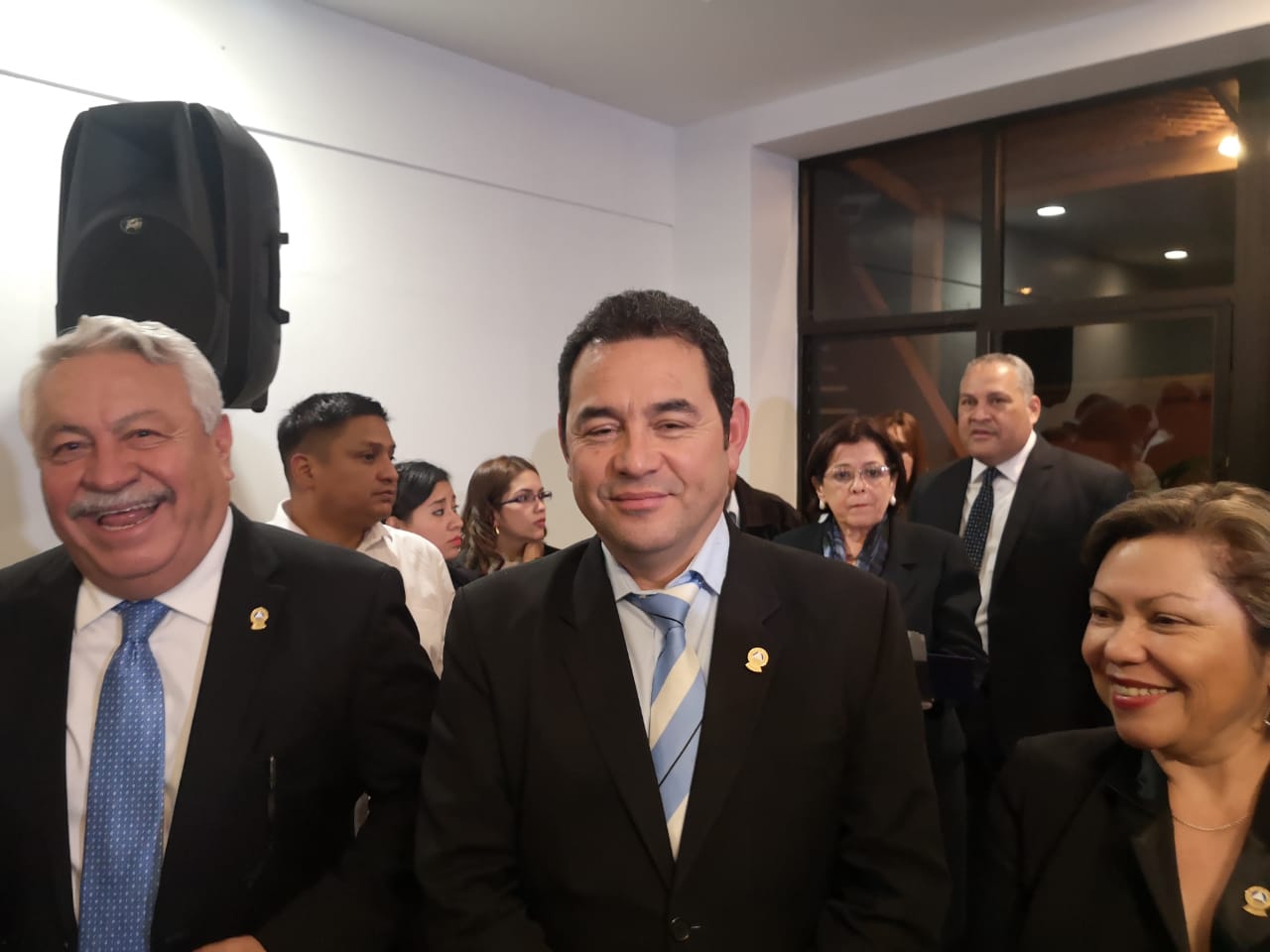 Jimmy Morales y Jafeth Cabrera no asistieron al Parlacen