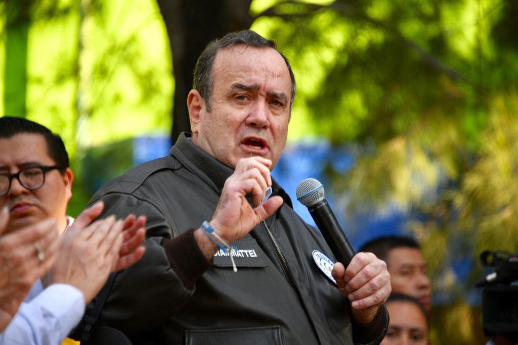 Presidente Alejandro Giammattei