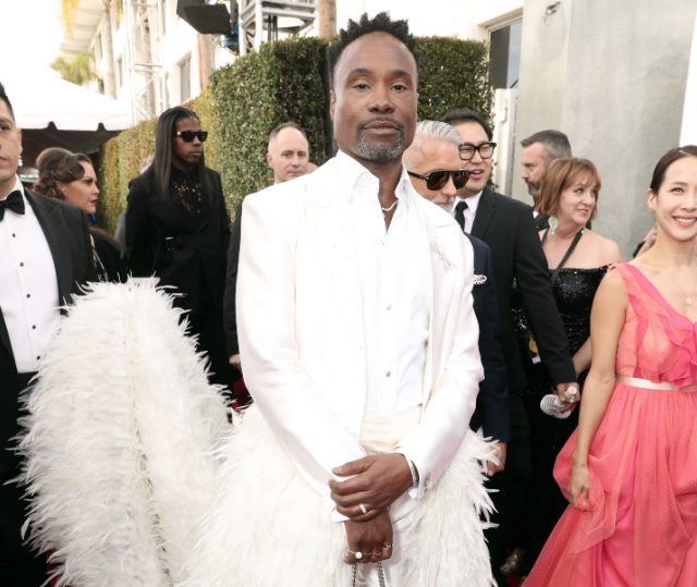 Billy Porter alfombra roja Golden Globes