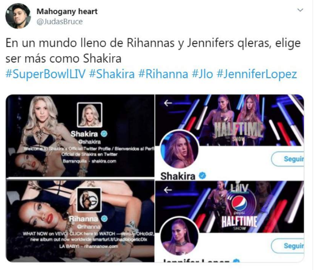 Shakira y Jennifer López Super Bowl