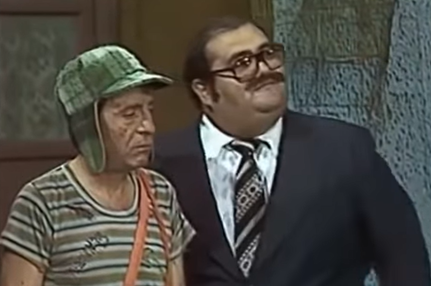 Señor Barriga comparte foto de uno de los episodios favoritos de El Chavo del 8